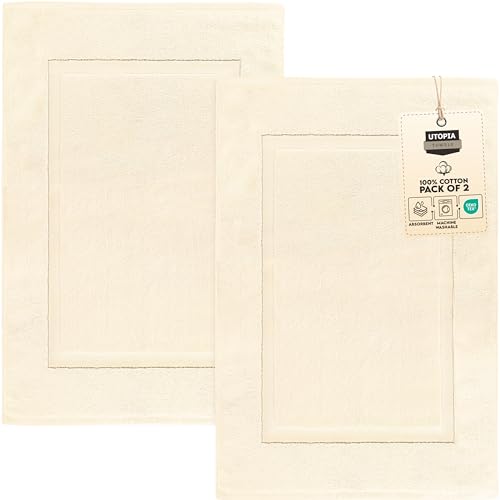 Utopia Towels Cotton Bath Mat