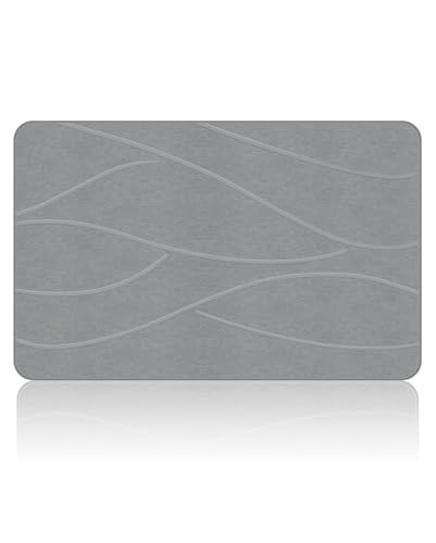 Veeloim Stone Bath Mat Diatomaceous