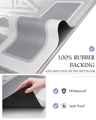 MontVoo-Bath Mat-Bathroom Mat Rug Non view 5