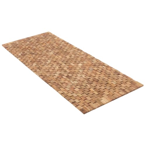 Junkin Teak Wood Bath Mat
