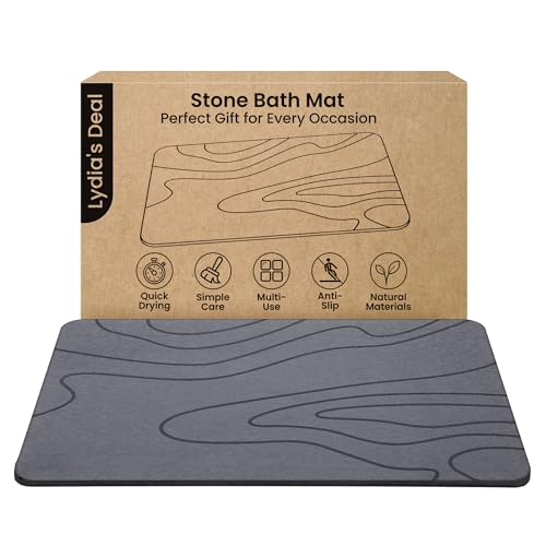 Stone Bath Mat Diatomaceous Earth