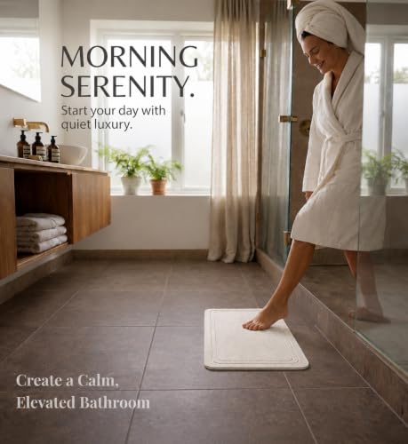 Pebble Nest Stone Bath Mat view 3
