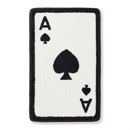 Poker Bathroom Mat Funny Ace