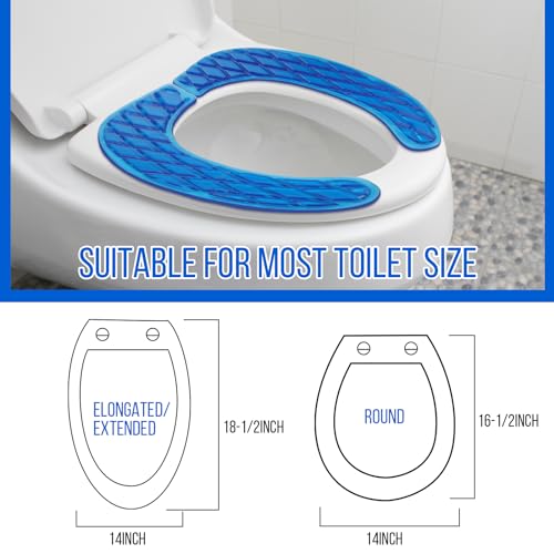 Rossesay Gel Toilet Seat Cushion view 4