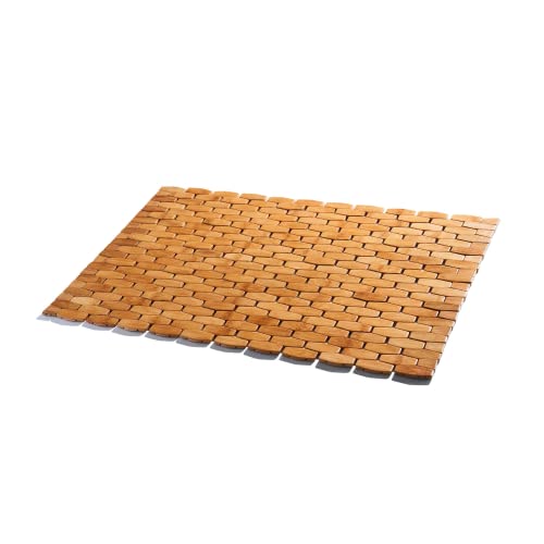 GOBAM Rollable Bamboo Bathroom Floor