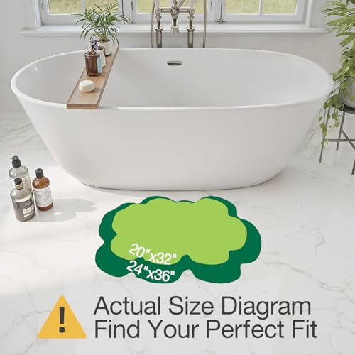 LUMI Flower Bath Rug Funny view 2