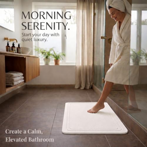 Pebble Nest Stone Bath Mat view 3