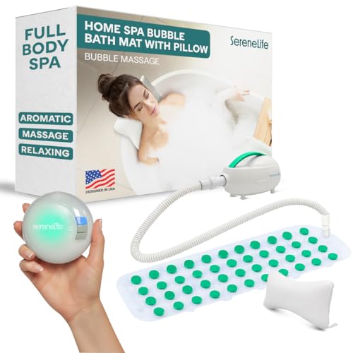 SereneLife Bubble Bath Mat -
