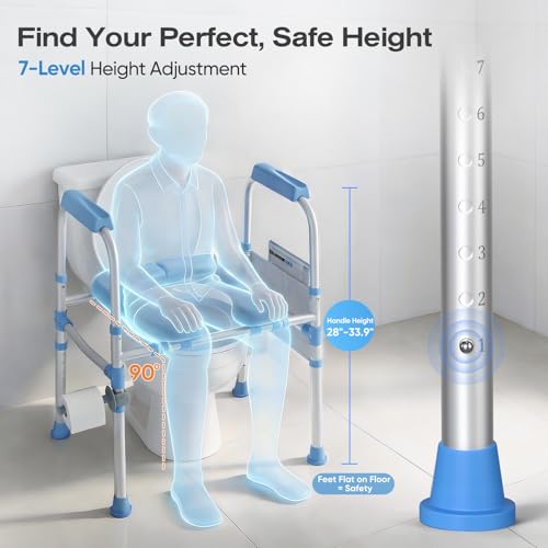 FITGOT Padded Toilet Seat Riser view 5