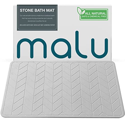 malu Diatomaceous Earth Bath Mat