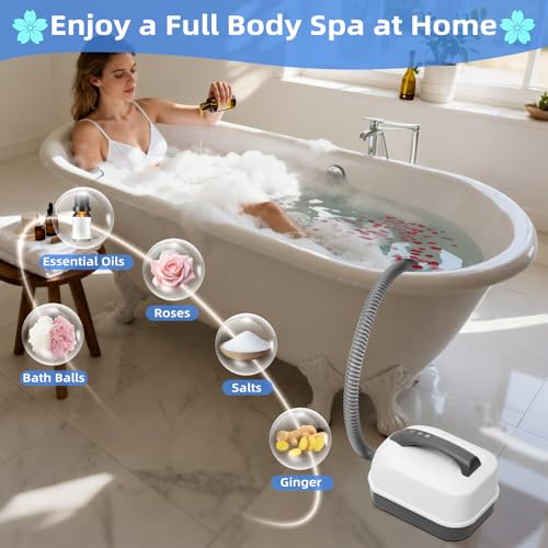 Iridesc Bubble Bath Mat Tub view 5