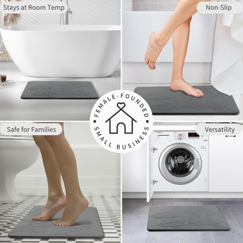 XMarrat Stone Bath Mat Large view 4
