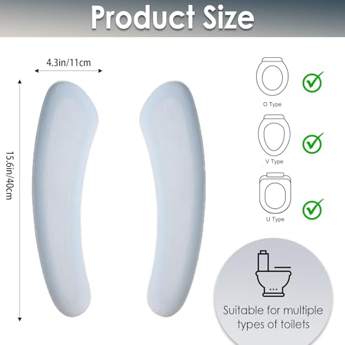 Thick and Elastic Toilet Seat view 2