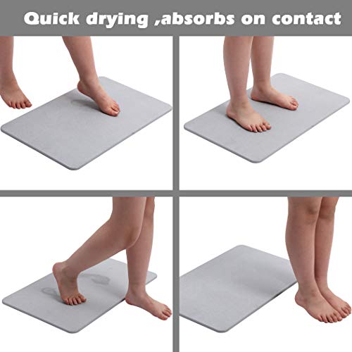 Stone Bath Mat Diatomaceous Large view 5