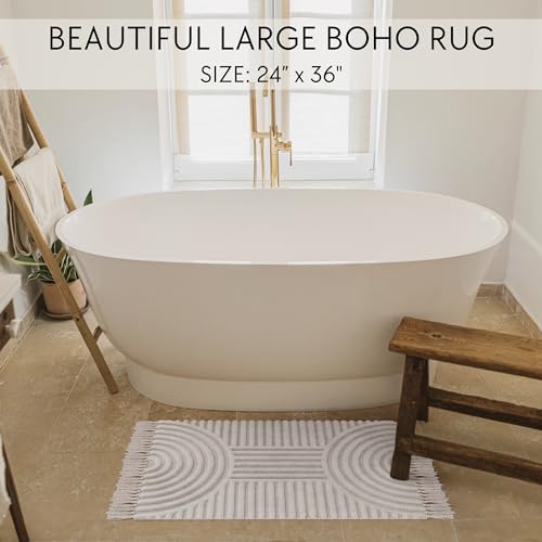 KIBAGA Beautiful Boho Rug with view 2