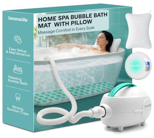 SereneLife Bubble Bath Mat -