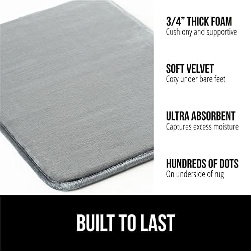 GORILLA GRIP Memory Foam Bath view 3