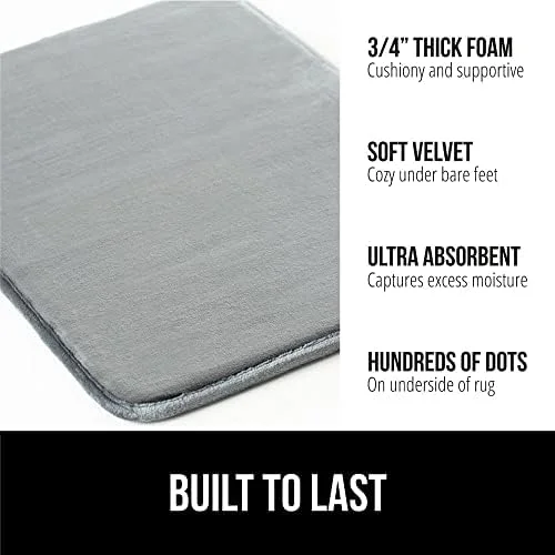 GORILLA GRIP Memory Foam Bath view 3