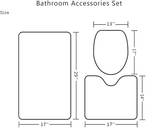 Camper RV Bath Mat Set view 2