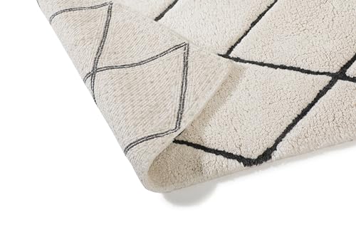 Organic Cotton Diamonds Bathroom Rug view 4