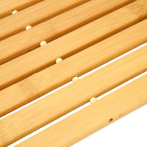 QTLCOHD 2 Pcs Bamboo Bath view 5