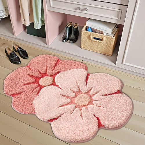 LUMI Flower Bath Rug Funny view 3
