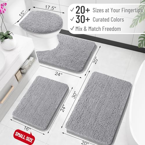 OLANLY Long Bathroom Runner Rug view 3