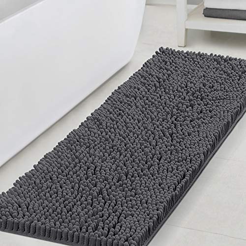 H.VERSAILTEX Chenille Bathroom Runner Rug view 2