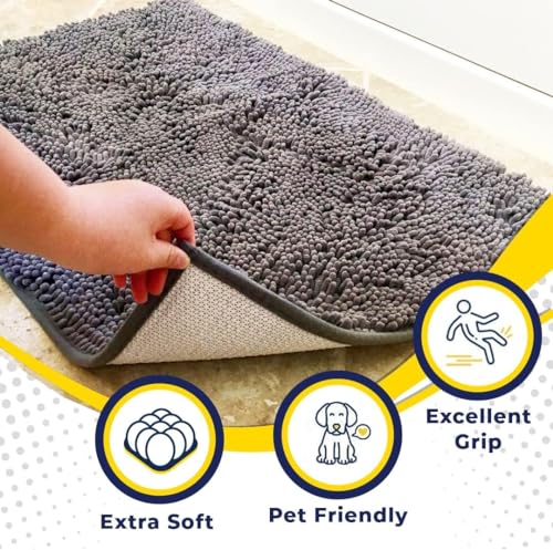 Muddy Mat® 2-Piece Grey Medium view 3