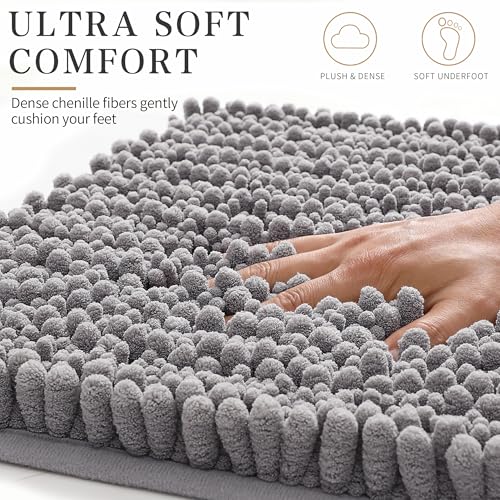 Yimobra Bathroom Rugs Non Slip view 3