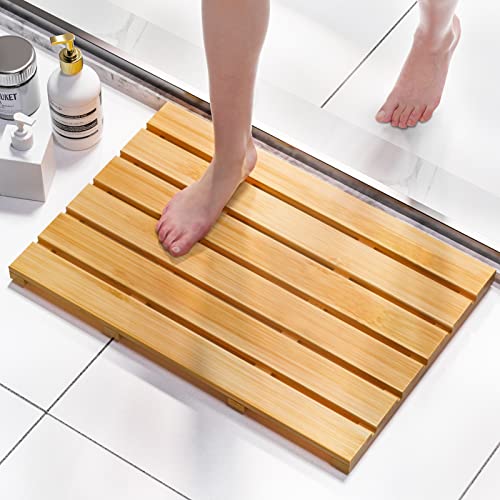 Domax Bamboo Bath Mat -