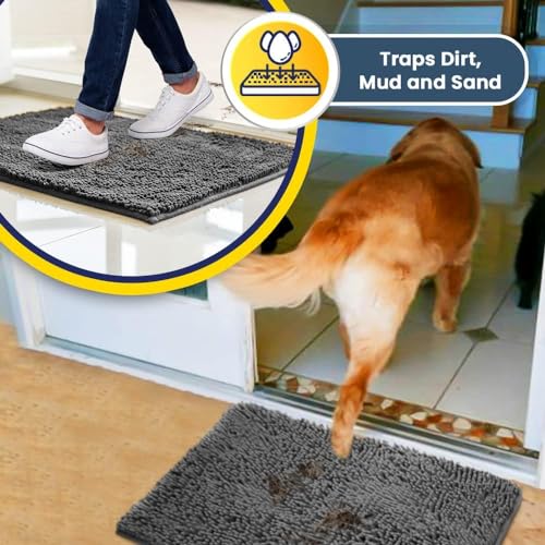 Muddy Mat® 2-Piece Grey Medium view 4