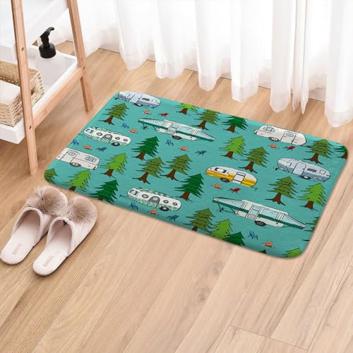 Happy Camper Bath Mat for view 5