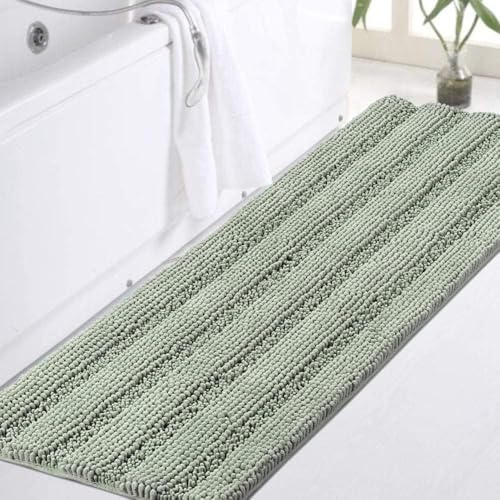 Turquoize Sage Green Bathroom Runner
