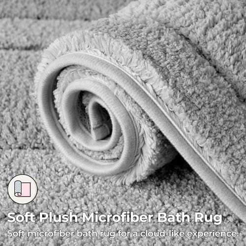 GRANNY SAYS Gray Bathroom Rugs view 5