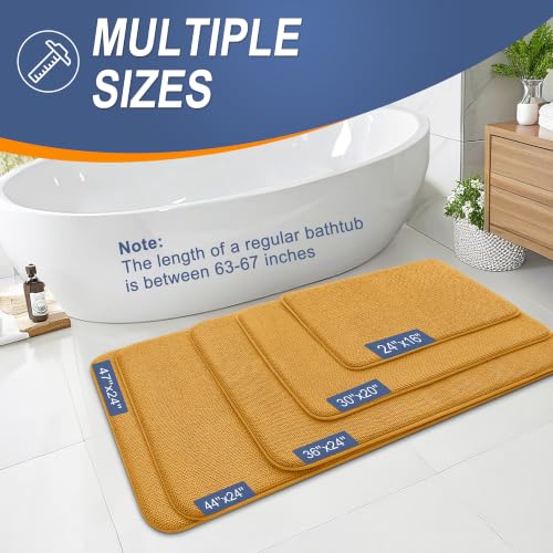 OLANLY Thick Memory Foam Bath view 5