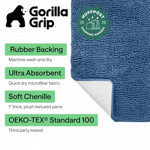 GORILLA GRIP Bath Rug Mat view 2