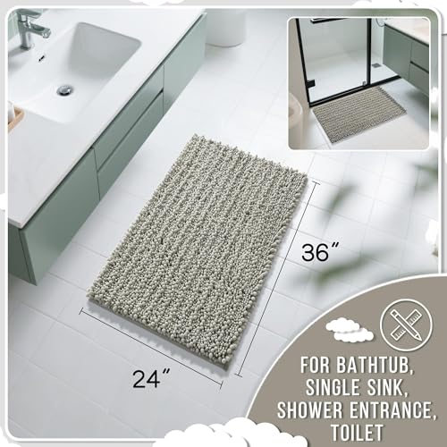 Yimobra Bathroom Rug Mat Extra view 2