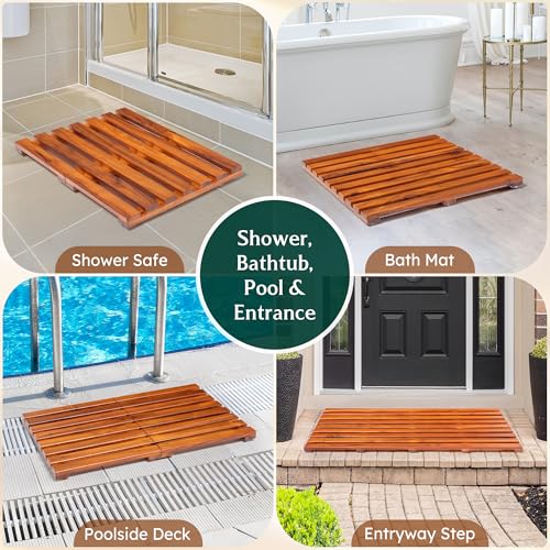 RealGulf 40"x18" Extra Large Teak view 3