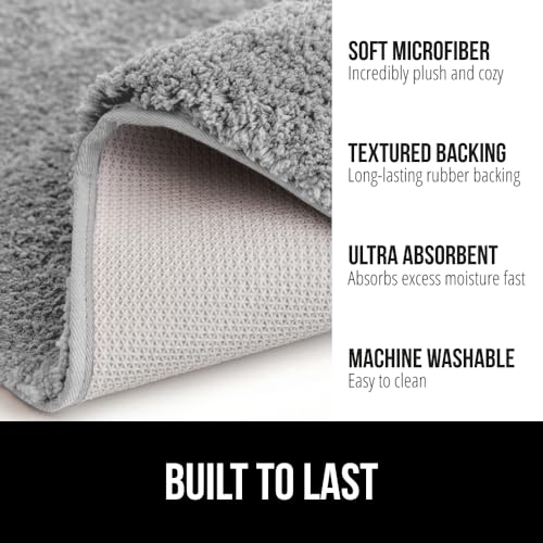 GORILLA GRIP Bathroom Rugs Ultra view 2