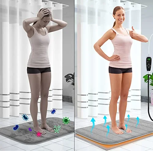 Yimobra Heated Bath Mat Bathro view 4