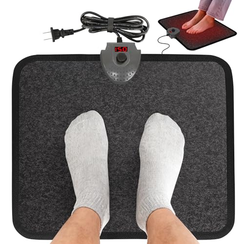 Hodeamy Heated Floor Mat Under