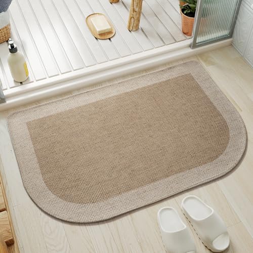 YDKGL Half Circle Bath Mat