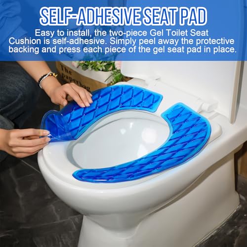 Rossesay Gel Toilet Seat Cushion view 2