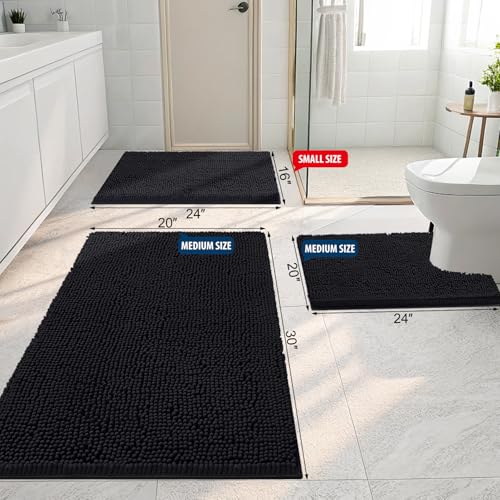 Smiry Luxury Chenille Large Bath view 2
