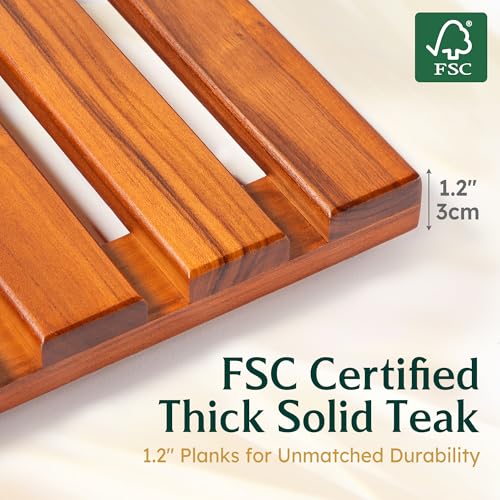 RealGulf 40"x18" Extra Large Teak view 5