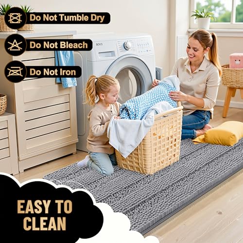 OLANLY Thick Bathroom Rugs 30x20 view 5