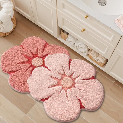 LUMI Flower Bath Rug Funny view 5