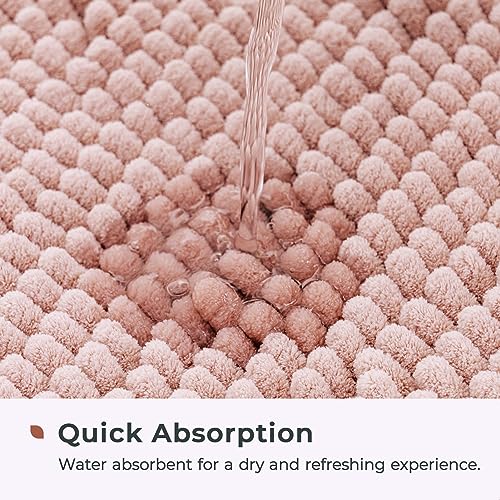 FRESHMINT Chenille Bathroom Rugs Mat view 4