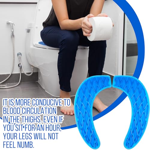 Rossesay Gel Toilet Seat Cushion view 5